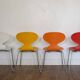"Ant" chairs by Arne Jacobsen for Fritz Hansen 1970