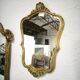 Baroque gilded mirror 53x35cm