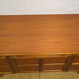 Mid Century Retro Teak Sideboard by Nathan 1960  Squares Danish Design