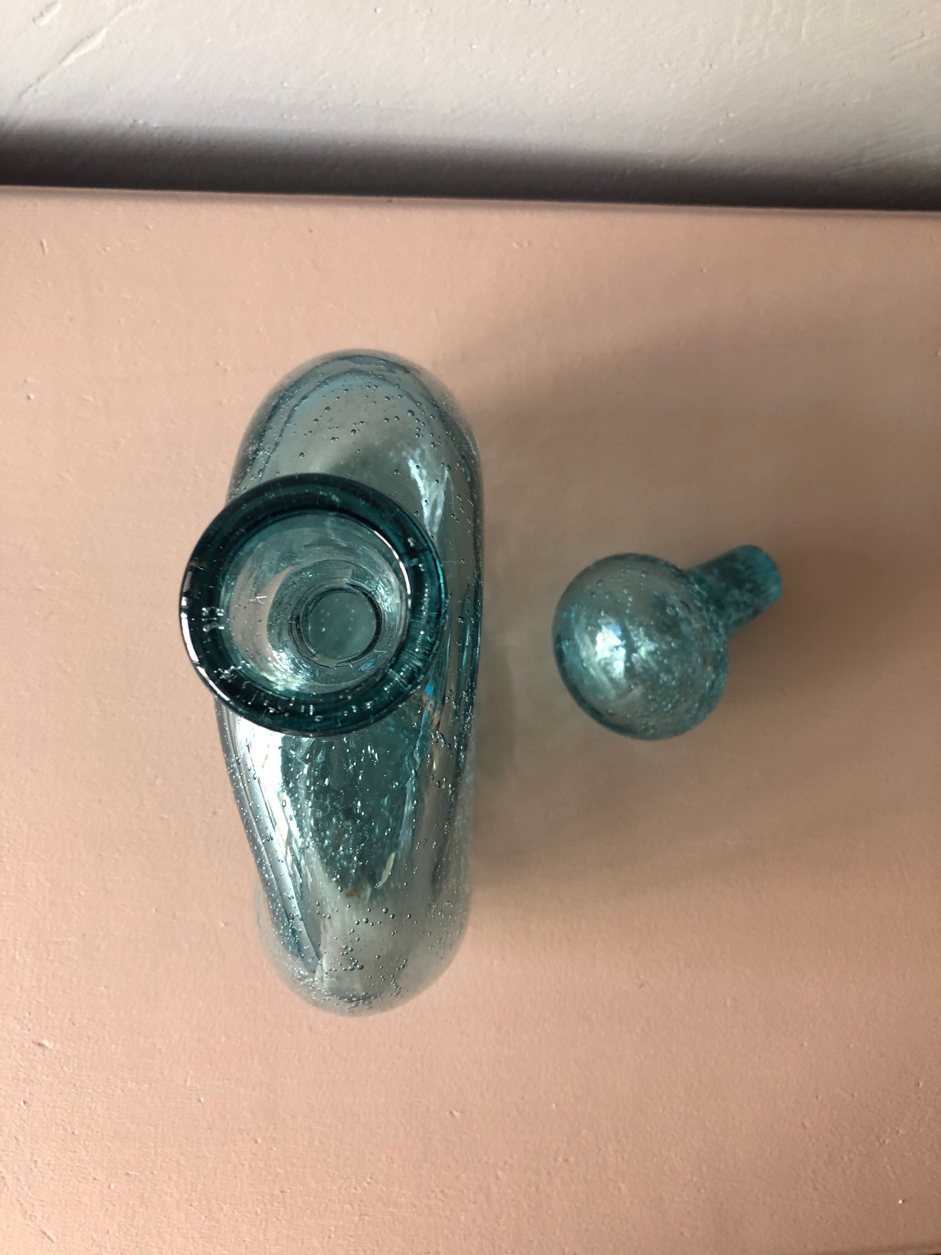 Old blown glass carafe Biot