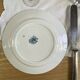 6 ironstone flat plates, antique earthenware from Saint Amand and Hamage