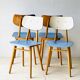 Chaises de salle à manger vintage de Ton, 1960'