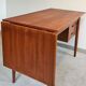 Gunnar Nielsen Tibergaard desk 1960 vintage Scandinavian teak