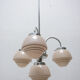 Lustre Art déco à trois bras, années 1930