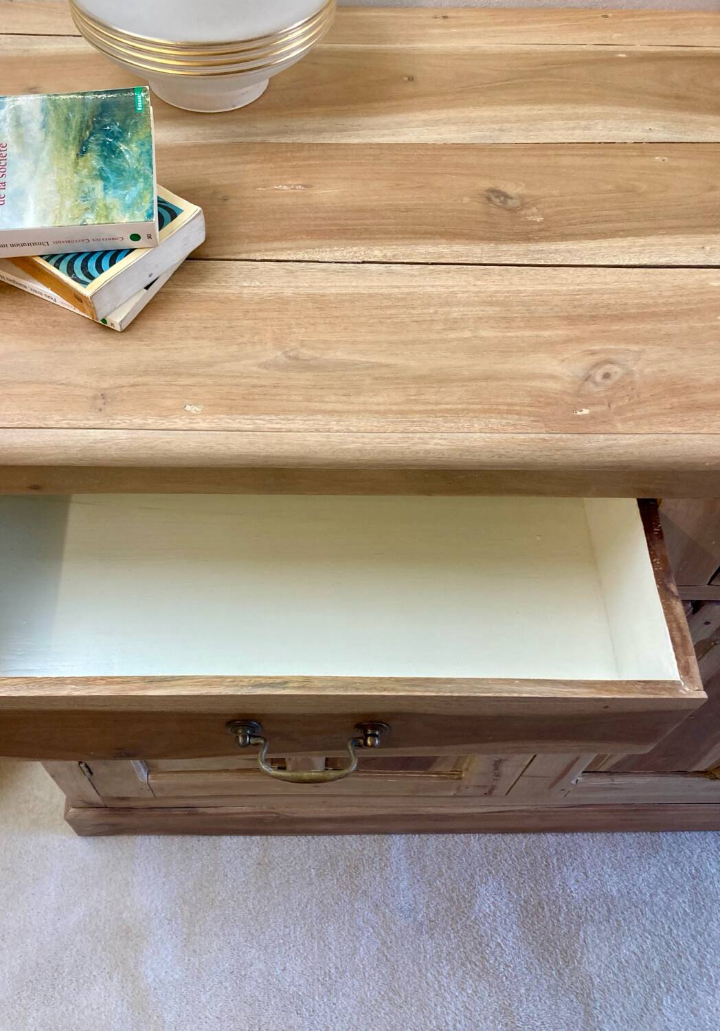 Buffet de campagne vintage