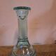 Glass candle holder