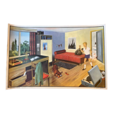 Ogé Hachette poster "the child's room and the circus"