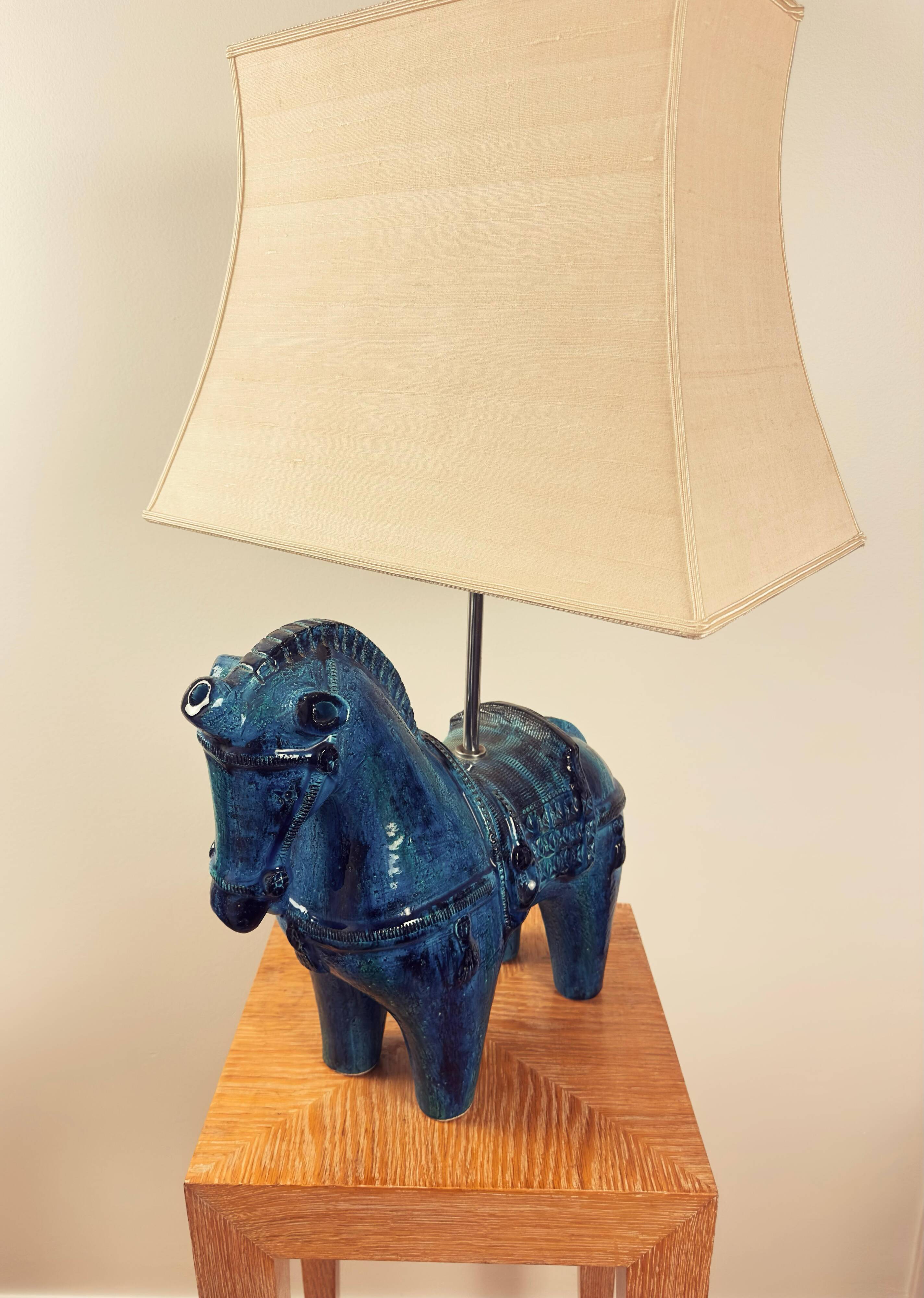 Iconic Aldo Londi Horse Lamp for Bitossi – Sculptural Italian Ceramic, 1960s