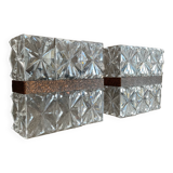 Pair of Erco wall lights from the 60s and 70s