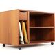 Vintage Dyrlund teak audio cabinet 'Glämmel'
