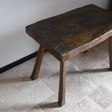 Elm wood rustic coffee table