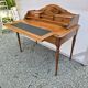 Solid cherry desk with sliding top