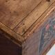 Antique floral storage trunk (c.1865)