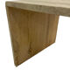 Tables gigognes en travertin italiennes 1970