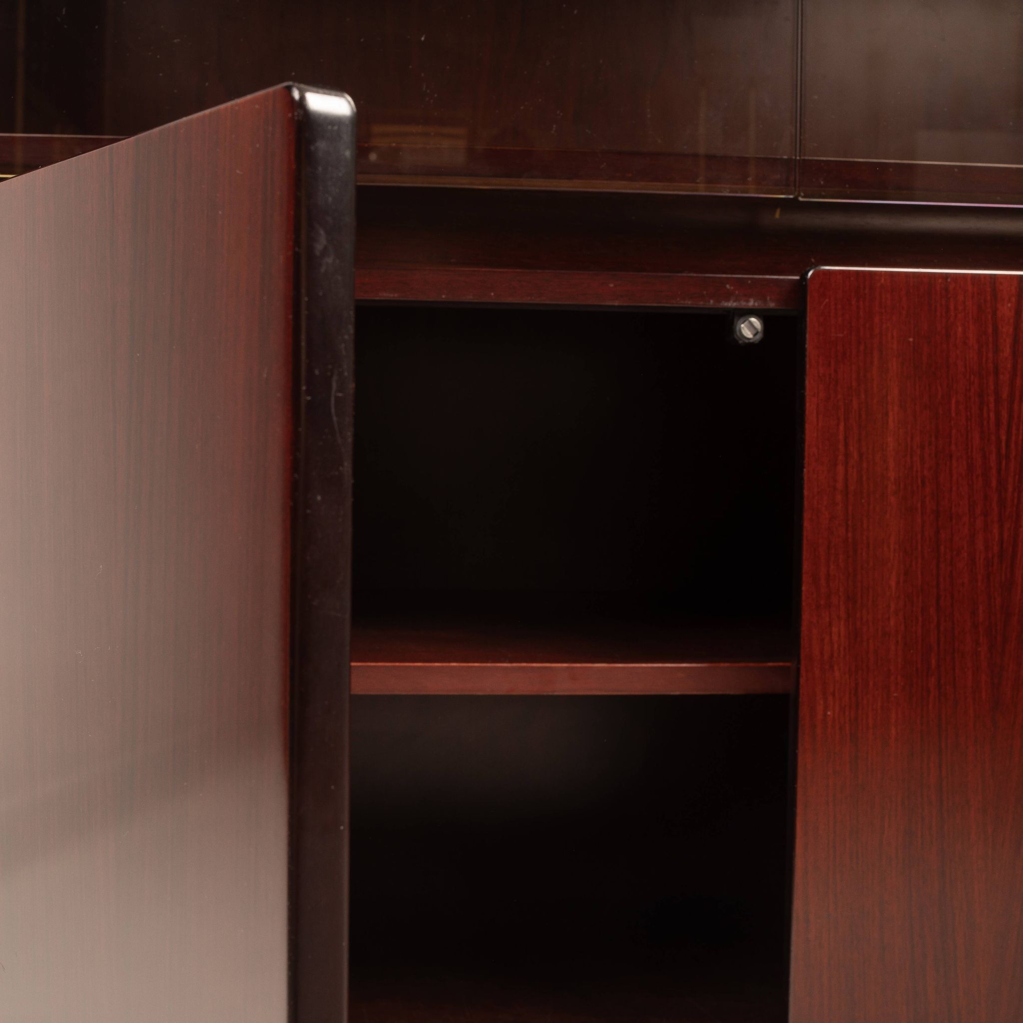 African Rosewood Daniel Cabinet by Paolo Piva for FAMA