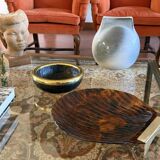 Hollywood regency shell shaped centerpiece, Italy 1970s