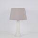 Vintage Glass Table Lamp by U. & O. Kristiansson for Luxus Vittsjö, Sweden, 1969