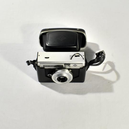 Appareil Photo Argentique Compact Agfa Iso-Rapid IF - Argenté, Occasion Fonctionnel