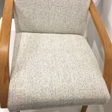 60s armchair reupholstered