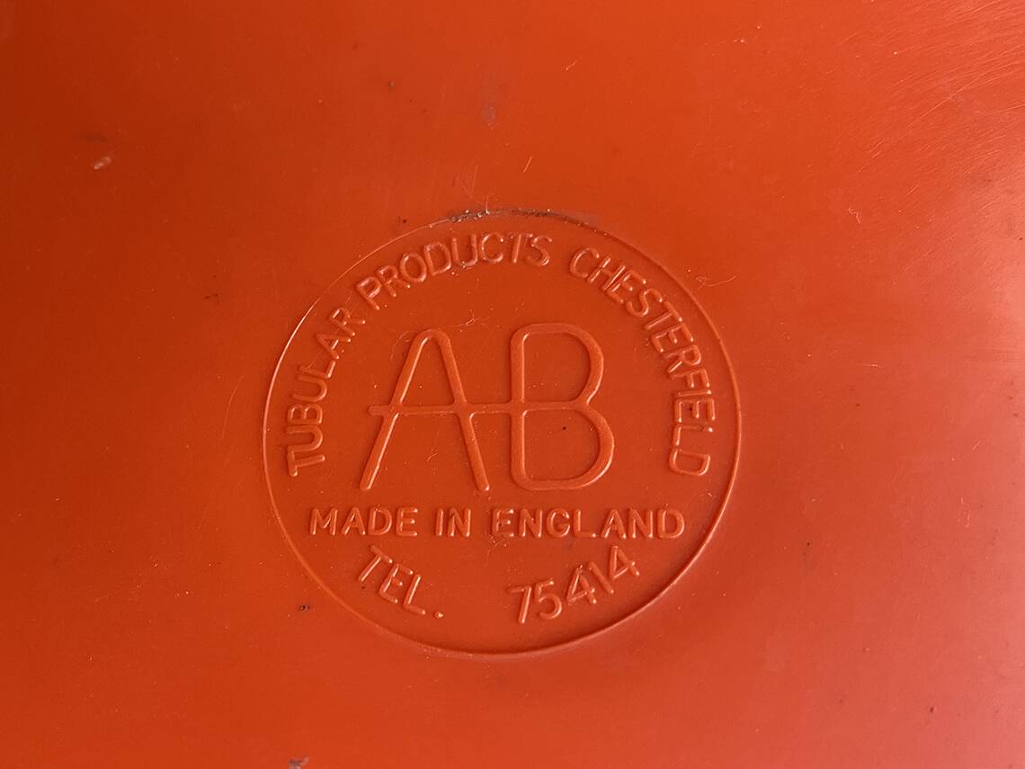 1960s Mid-Century modern dining set by Schreiber Furniture and AB tubular Products