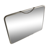 Miroir de barbier années 50 30x24cm