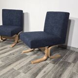 Armchairs by Ludvik Volak, 1960s, Set of 2