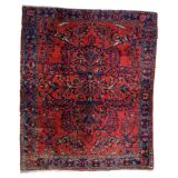 Antique Persian Lilihan handmade rug 173 x 200 cm 1920s - 1C1216