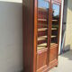 Bookcase old late 19th walnut