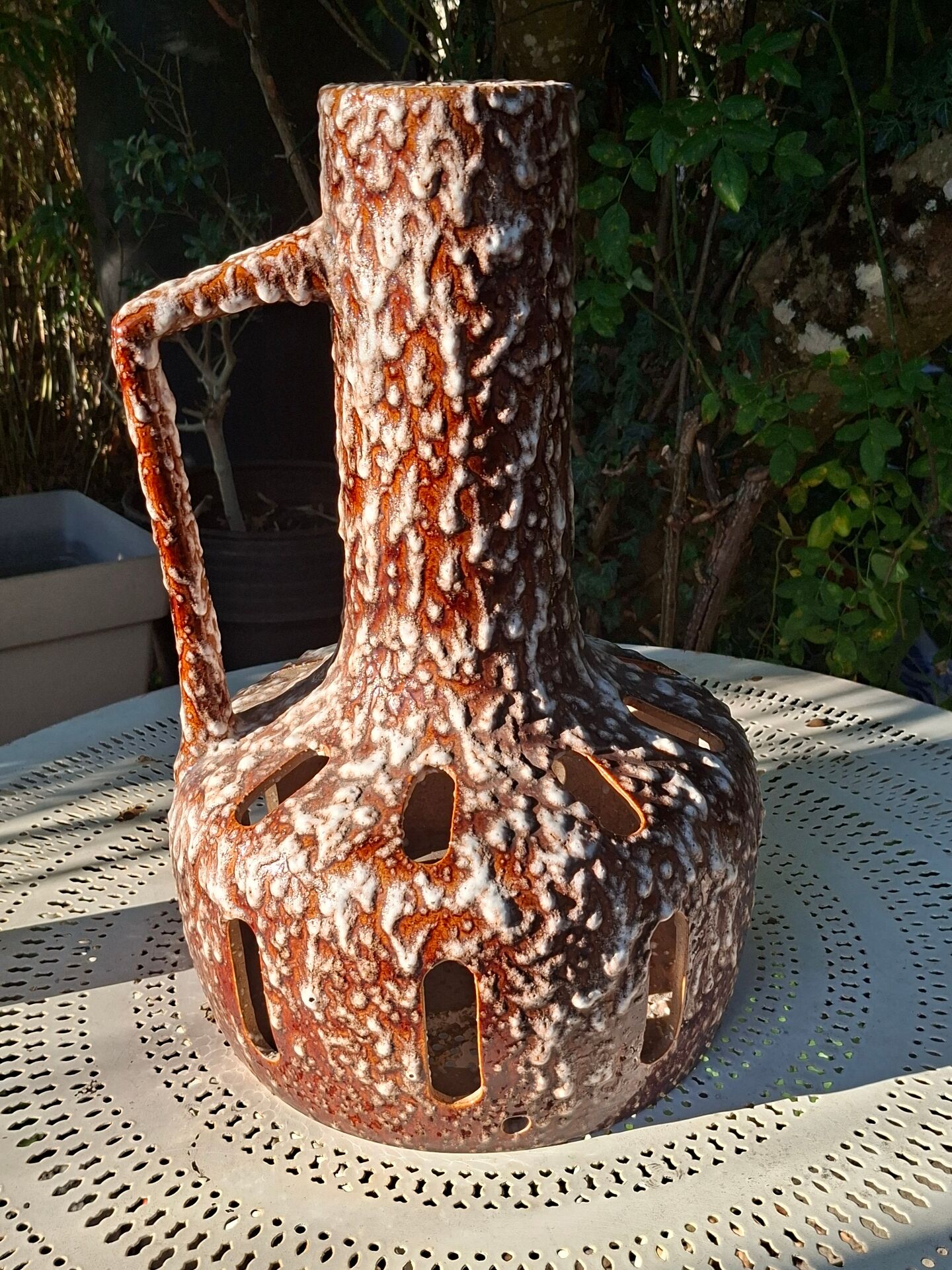 Pied lampe de sol