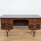 Mid-Century Freestanding Rosewood Desk, 1960s