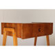 Table de chevet vintage en bois 1960