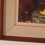 Original Oil on Canvas – “Still Life Vase” – Framed 45 × 54 cm