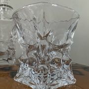 Vintage Bohemian crystal whisky set