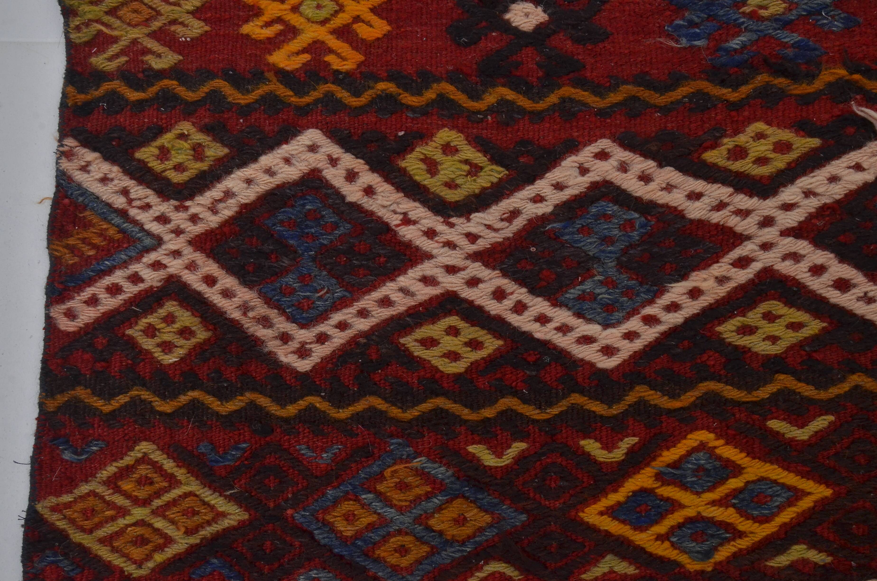 Small Anatolian Vintage Kilim sku 3787