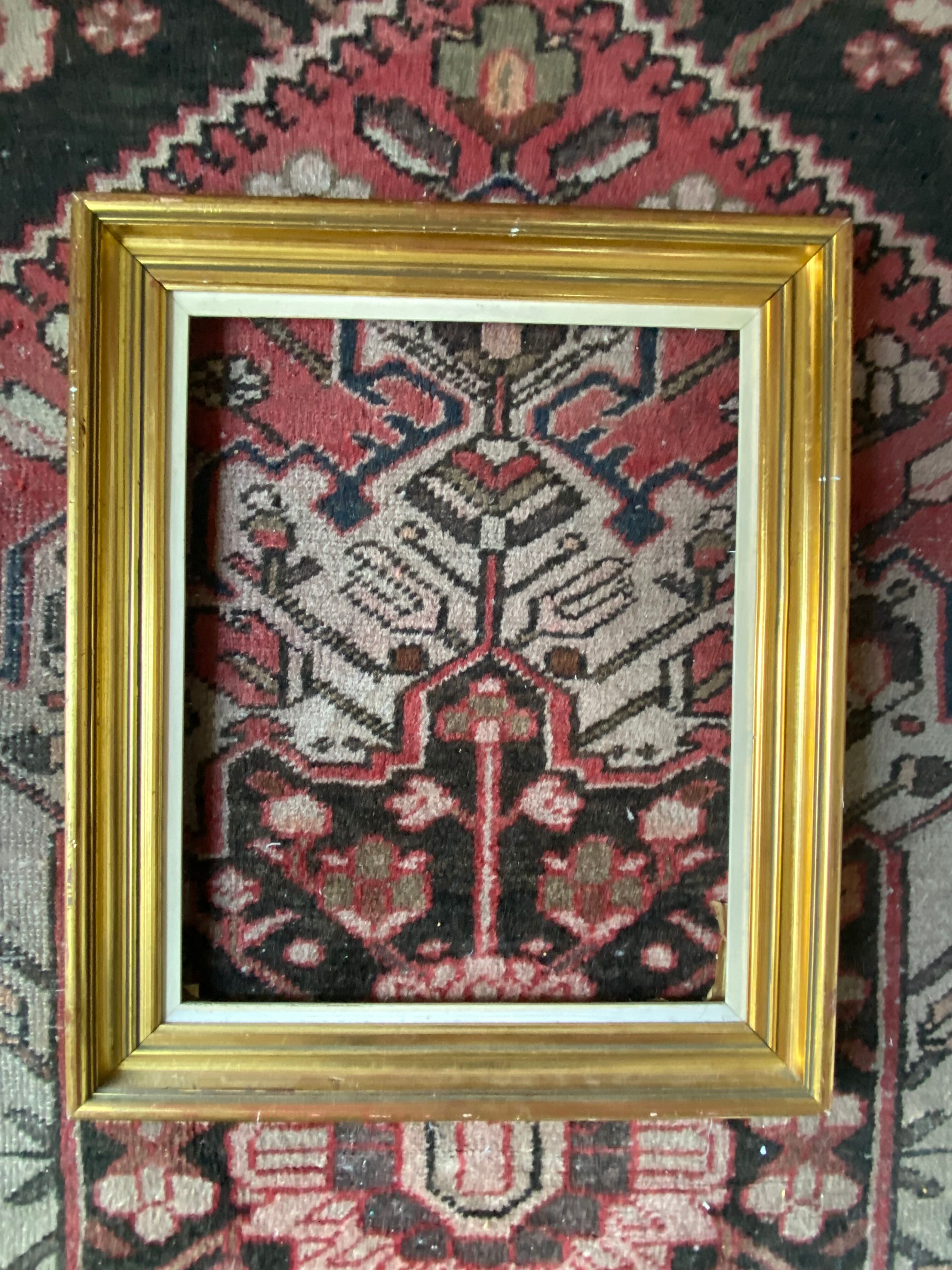 Gilded wooden frame 60s.