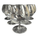 6 Cognac/Armagnac glasses stamped Baccarat Perfection service