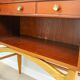 Rare armoire à cocktails/boissons vintage du milieu du siècle par AB Forenade Mobelfabrik