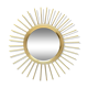 Miroir soleil œil de sorcière en laiton