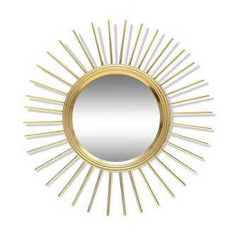 Sun mirror witch's eye brass