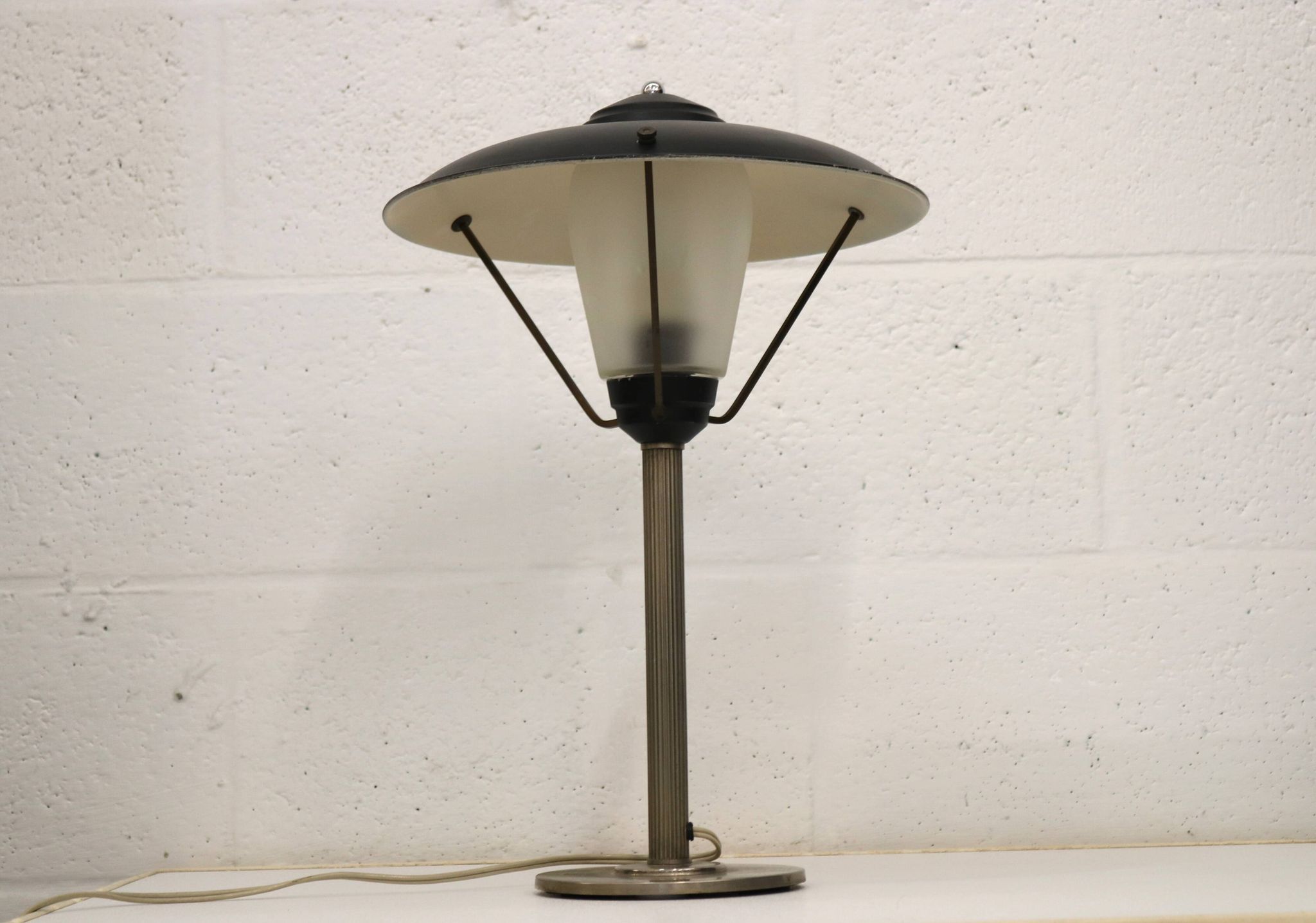 A striking modernist table lamp dating from the 1950s.