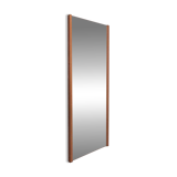 Vintage Scandinavian honey teak mirror