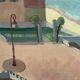 Original Swedish Oil on Canvas – “Motif from Italy” by K. Berthel – Signed – Dated 1949 – Vintage & Framed – 73 × 61 cm (28.7" × 24")