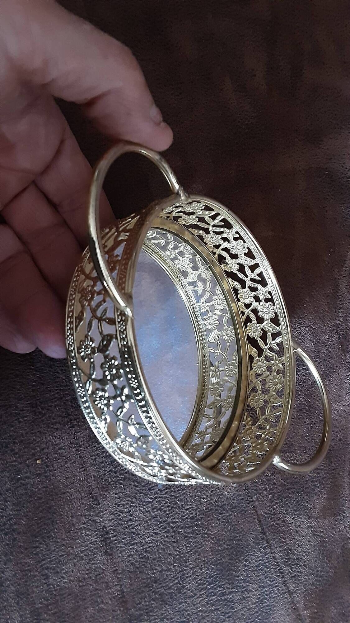 Coupelle  métal/miroir