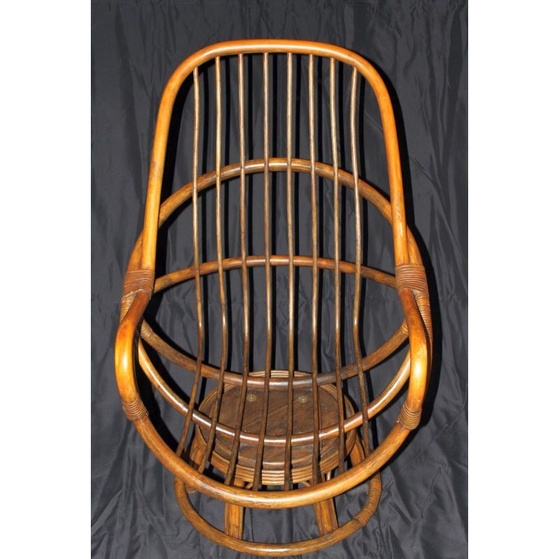 Vintage bamboo chair