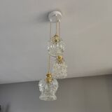 Suspension 3 transparent globes