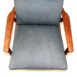 Fauteuil en teck, Suède, 1950