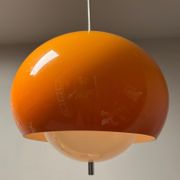 Harvey Guzzini Burgos Pendant Lamp - Rare Space Age Italian Design Hanging Lamp 60s 70s