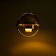 Vintage Danish Mid Century Louis Weisdorf "Multi Lite" Brass Pendant, 1960s