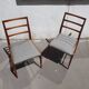 Paire de chaises en Teck africain