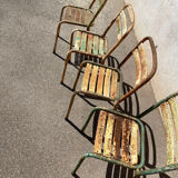 Set de 4 chaises Tolix